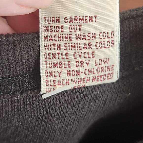 VTG. Bechamel Black Embroidered Floral Sweater Cotton Cardigan Top Women's L - Picture 4 of 8